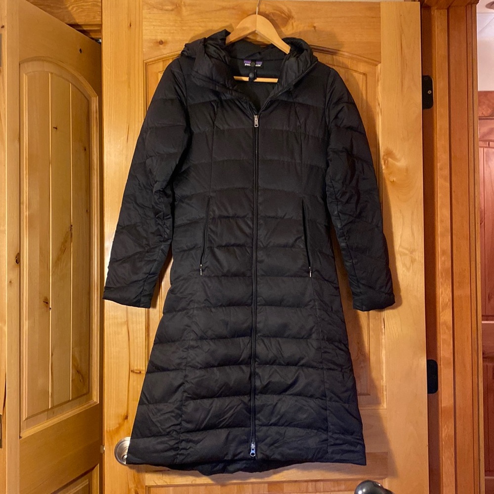 Patagonia Down With it Parka size XS Black